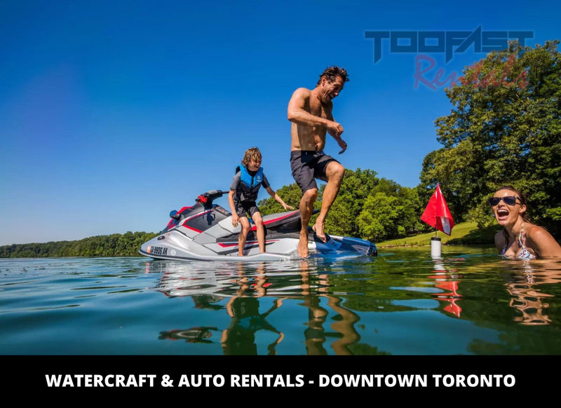 Rent A Jet Ski At Downtown Toronto From Too Fast Rentals. As Low As $99 Per Hour
