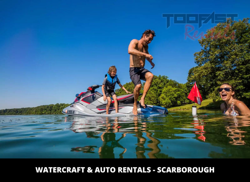 Rent A Jet Ski At Scarborough From Too Fast Rentals. As Low As $99 Per Hour
