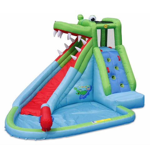 HAPPY HOP THE CROCODILE INFLATABLE POOL - Too Fast Rentals